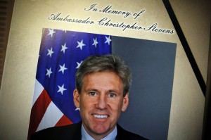 Condolence Book For Ambassador Stevens Signed On Capitol Hill